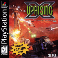 Uprising-X Playstation US box art